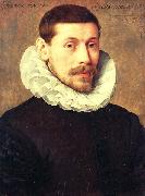 Frans Pourbus Portrait of a Man aged 32 oil on canvas
